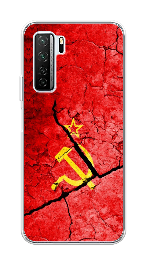 

Чехол Awog на Honor 30S (Global) "СССР", Красный;черный;желтый, 6102850-5