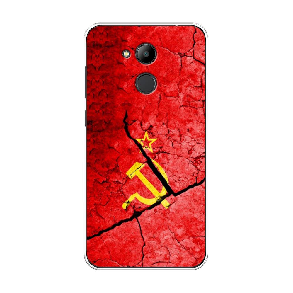 

Чехол Awog на Honor 6C Pro "СССР", Красный;черный;желтый, 63850-5