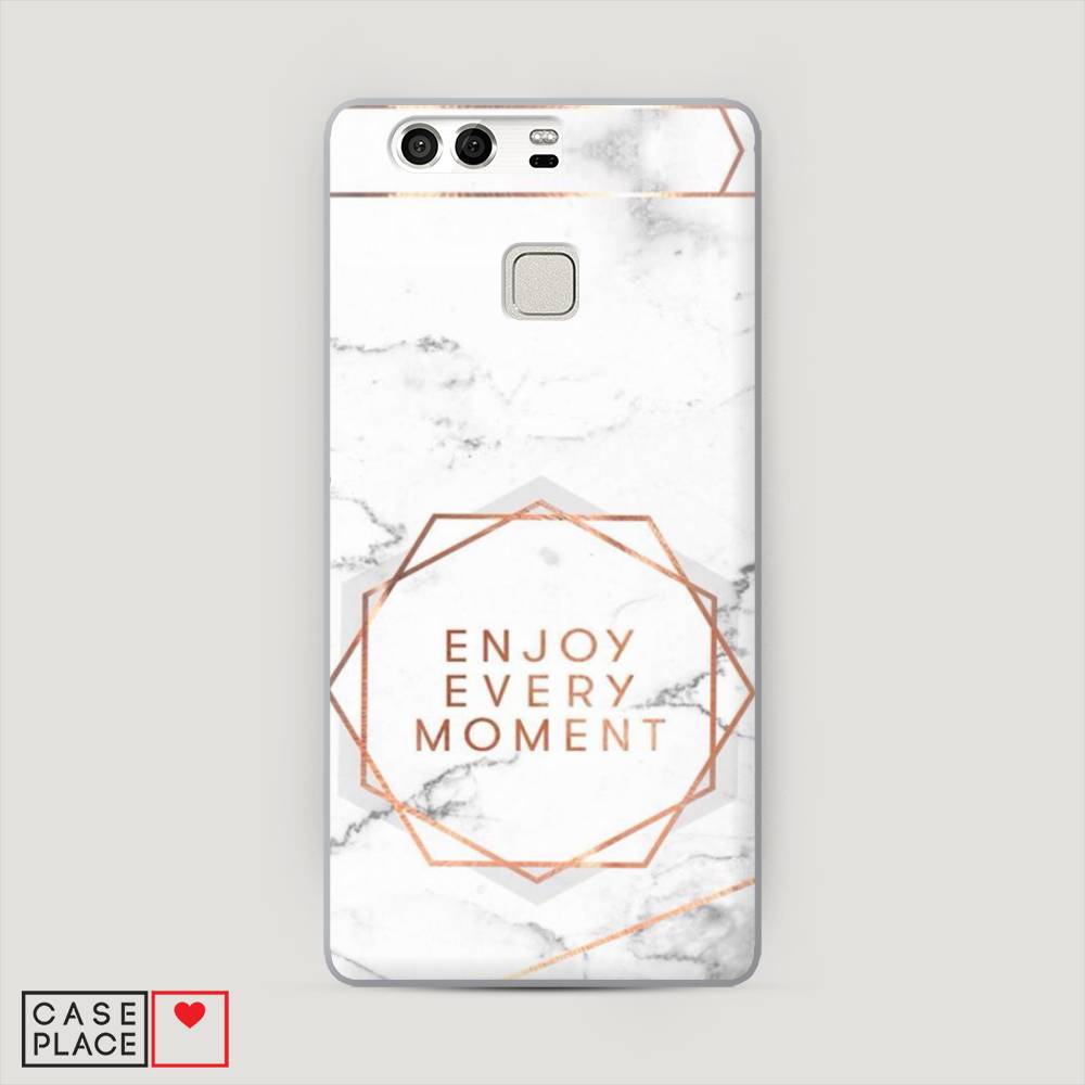 

Чехол Awog "Enjoy every moment мрамор" для Huawei P9 (Dual)