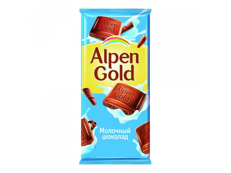 фото Шоколад alpen gold молочный 90 г