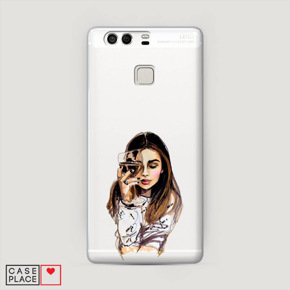 

Чехол Awog "Девушка с бокалом" для Huawei P9 (Dual)