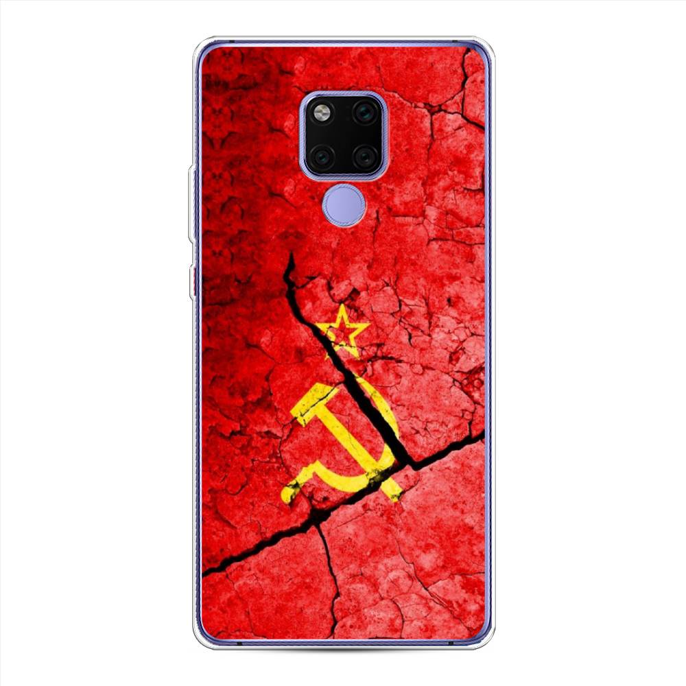 

Чехол Awog на Huawei Mate 20X "СССР", Красный;черный;желтый, 66950-5
