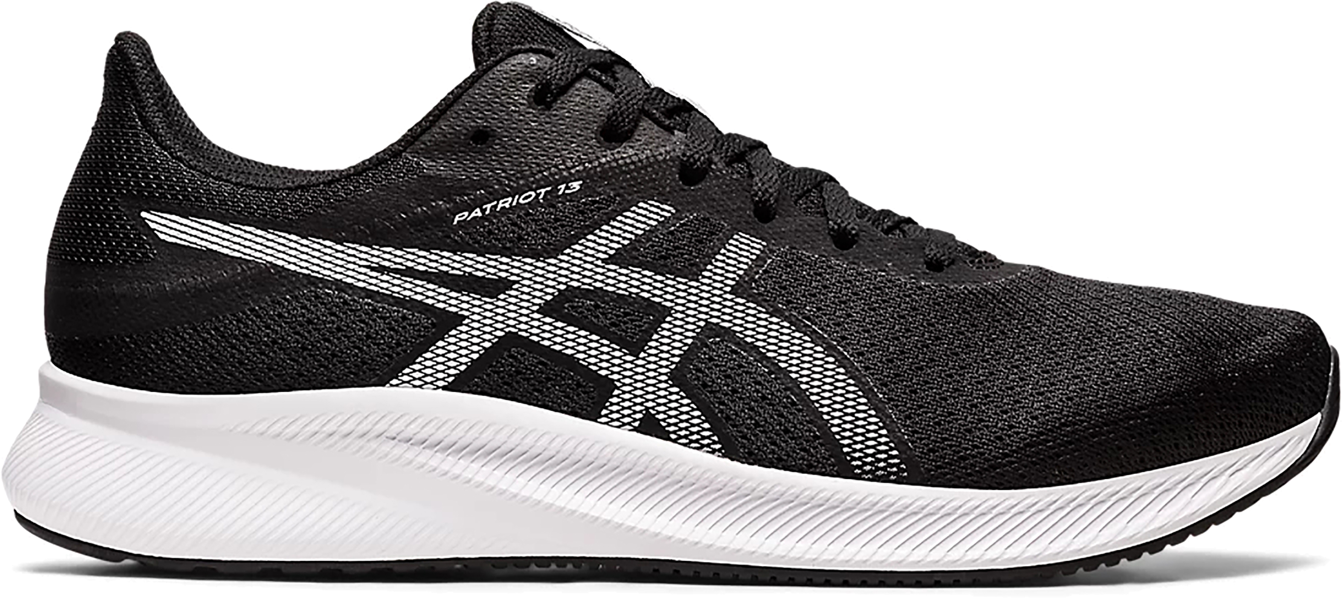 

Кроссовки мужские Asics Patriot 13 черные 13 US, Черный, Patriot 13