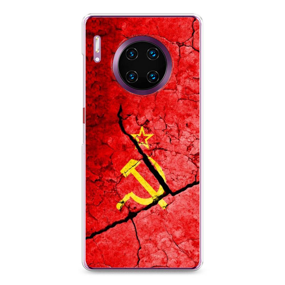 

Чехол Awog на Huawei Mate 30 Pro "СССР", Красный;черный;желтый, 610450-5