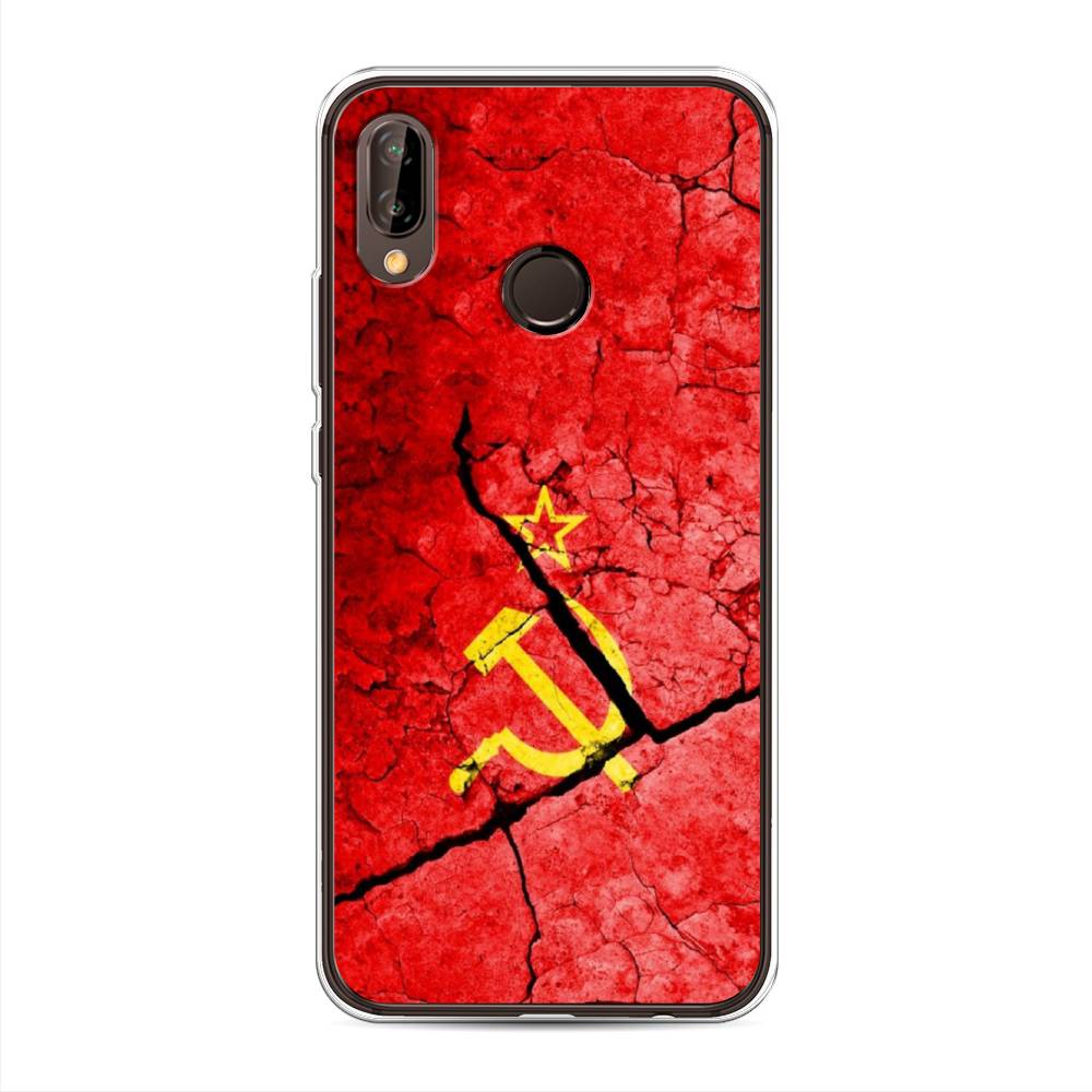

Чехол Awog на Huawei Nova 3 "СССР", Красный;черный;желтый, 66150-5
