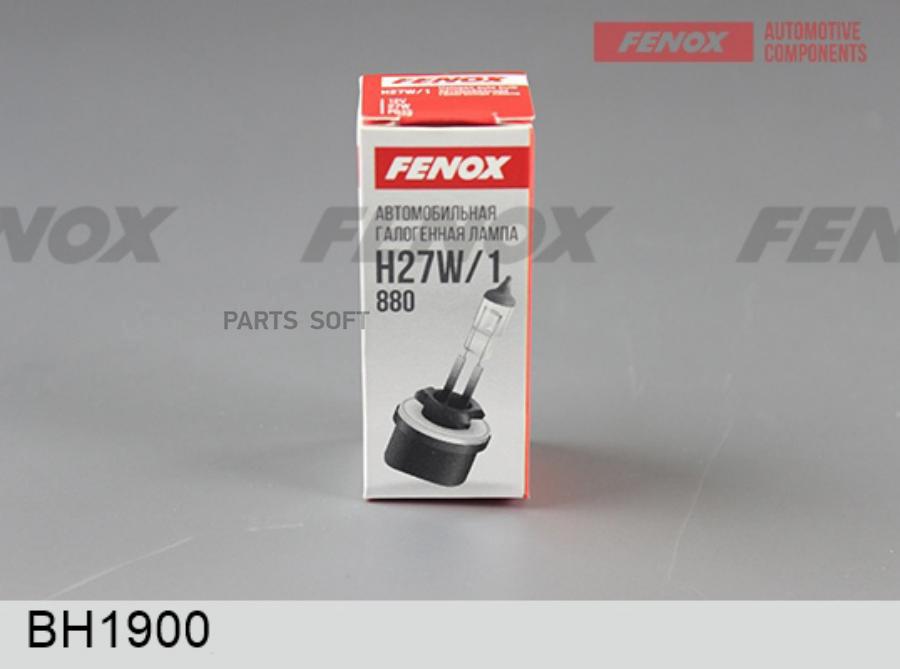 Лампа 12v H27w/1 27w Fenox 1 Шт. Картон Bh1900 FENOX арт. BH1900