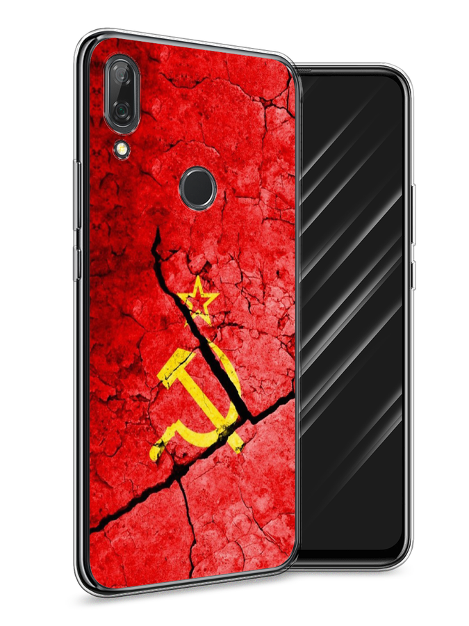 

Чехол Awog на Huawei P Smart Z "СССР", Красный;черный;желтый, 69450-5