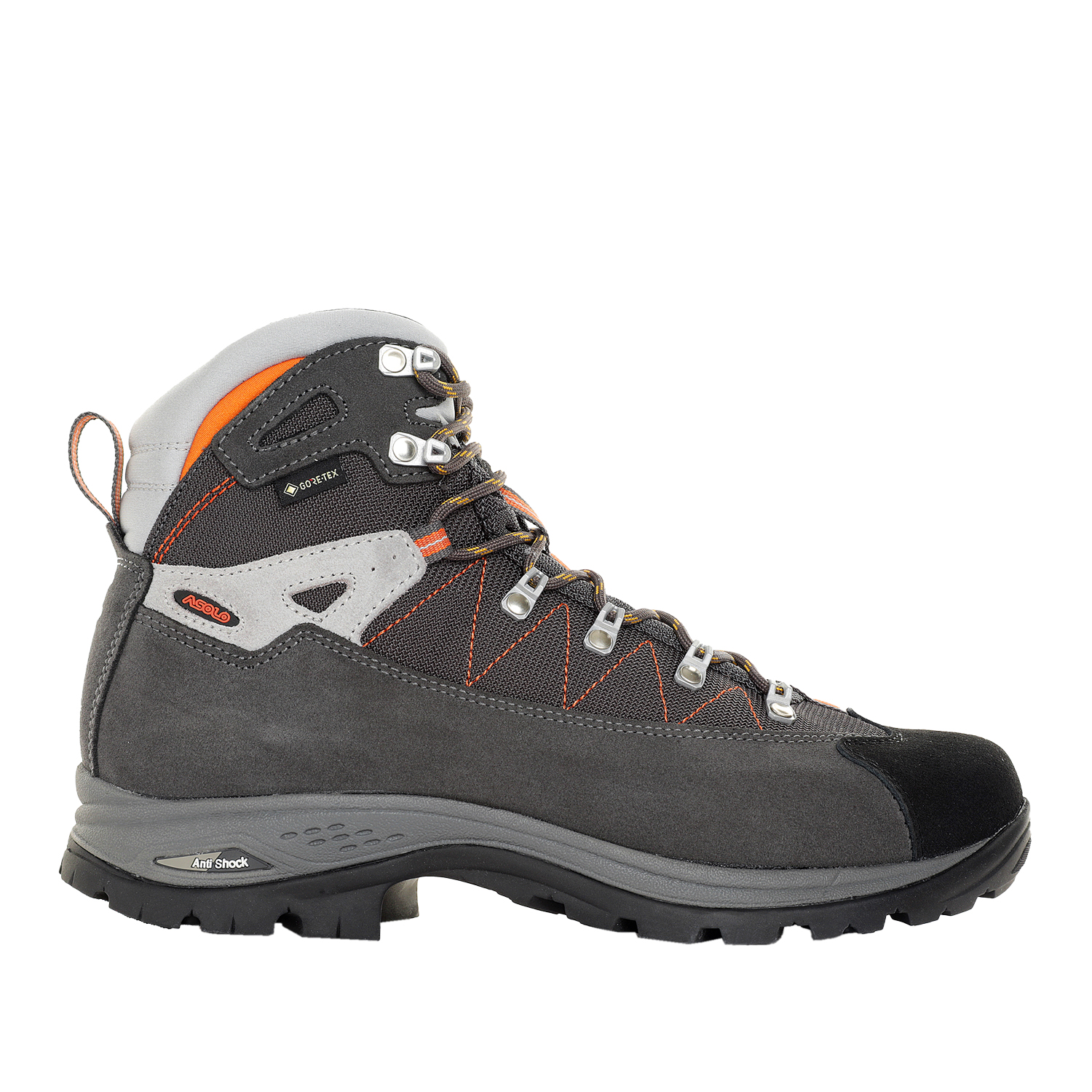 

Ботинки Asolo Hiking Finder Gv Graphite/Gunmetal/Flame (Uk:13,5), Серый, Finder Gv