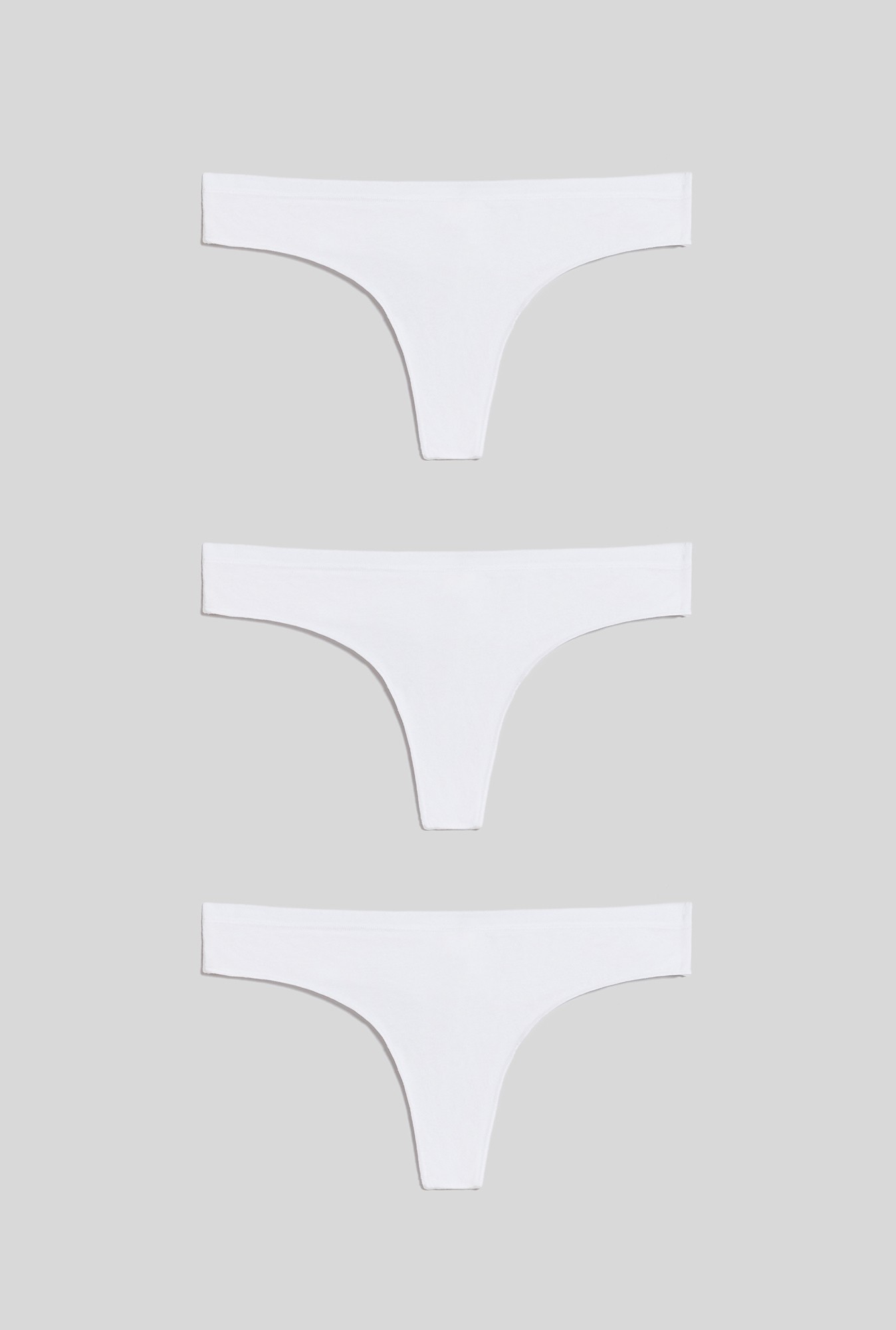 

Комплект трусов женских Infinity Lingerie 31204121974 белый 2XL, 3 шт., 31204121974