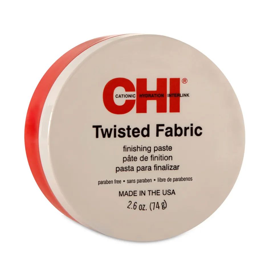 Гель CHI Styling Twisted Fabric Finishing Paste, Гель Крученое волокно, 74 г chi гель паста для укладки волос twisted fabric finishing paste