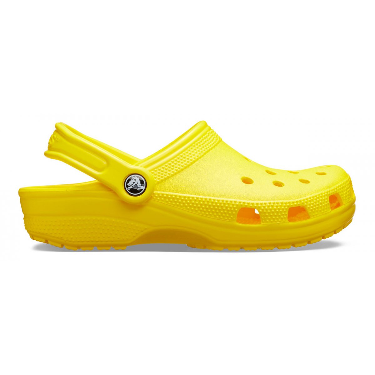 Сабо унисекс Crocs CR10001 желтые 43-44 RU