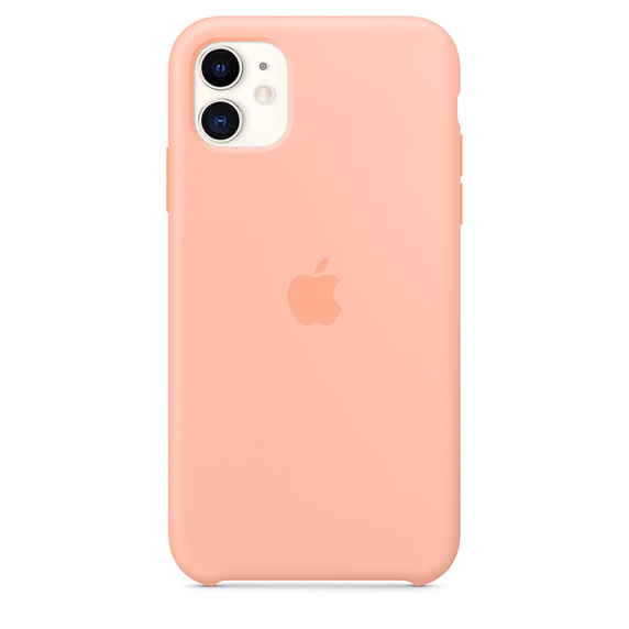 фото Чехол apple silicone case grapefruit для смартфона iphone 11 (mxyx2zm/a)