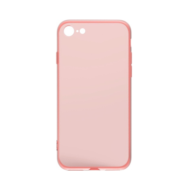 фото Чехол interstep slender color el для iphone se 2 pink
