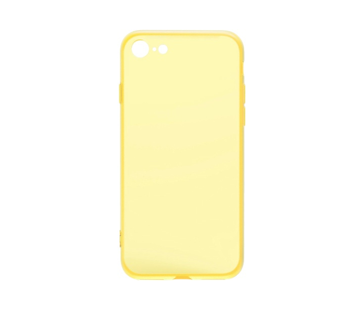 фото Чехол interstep slender color el для iphone se 2 yellow