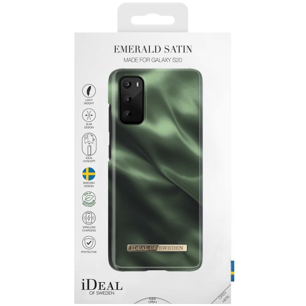 Чехол для смартфона iDeal of Sweden Galaxy S20 Emerald Satin (IDFCAW19-S11E-154)