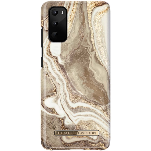 фото Чехол для смартфона ideal of sweden galaxy s20 golden sand marble (idfcgm19-s11e-164)