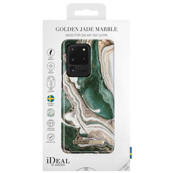 Чехол для смартфона iDeal of Sweden Galaxy S20+ Golden Jade Marble (IDFCAW18-S11-98)