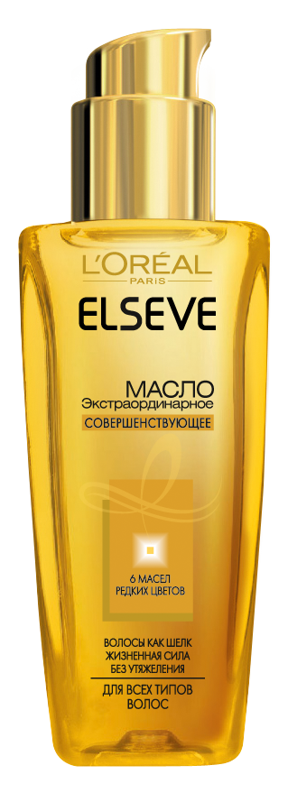 Купить Масло для волос L`Oreal Paris Elseve Экстраординарное универсальное 100 мл, экстраординарное масло, L'Oreal Paris