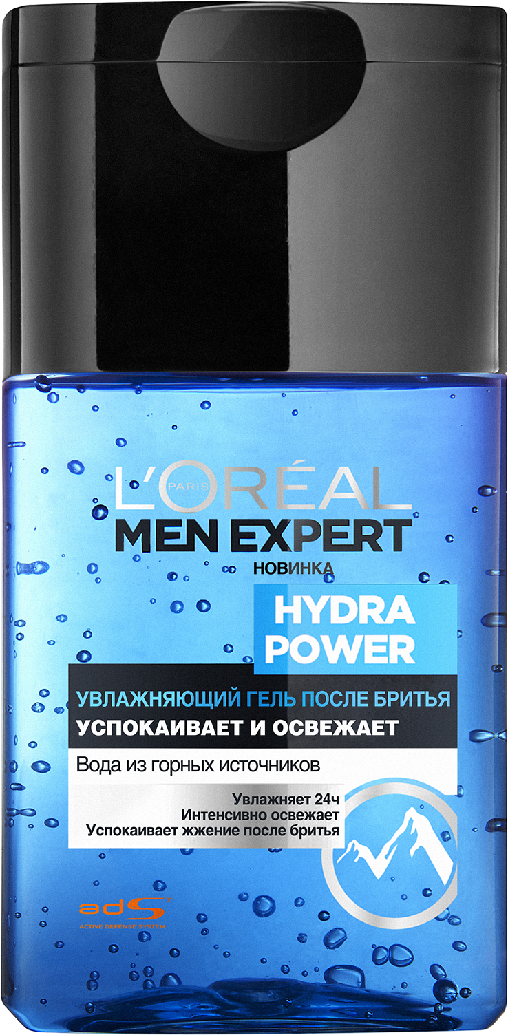 

Гель после бритья L’Oreal MEN EXPERT Гидра Пауэр 125 мл, mEN EXPERT