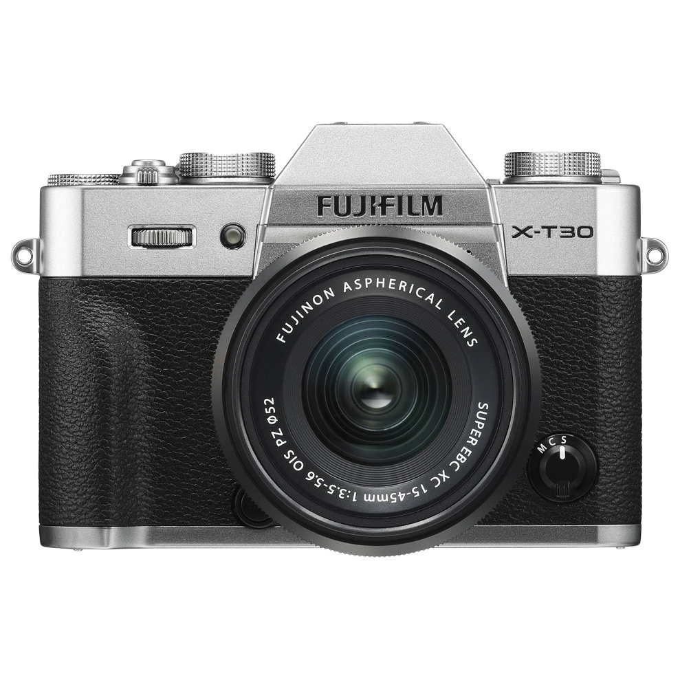 фото Фотоаппарат системный fujifilm x-t30 15-45mm silver