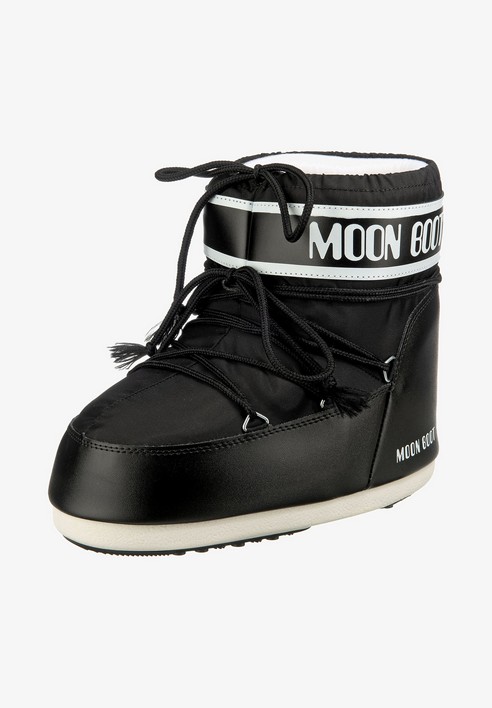 Дутики мужские MOONBOOT Icon Low Unisex черные 42-44 EU доставка из-за рубежа 22423₽