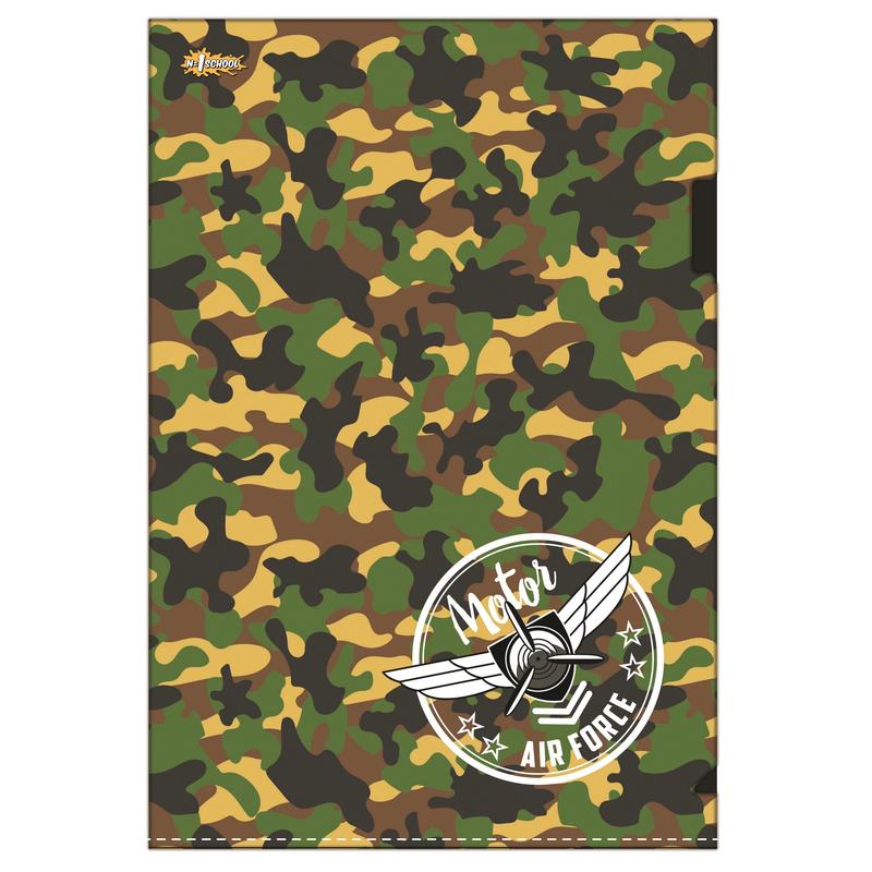 

Папка-уголок "Military", 180 мкм, А4+