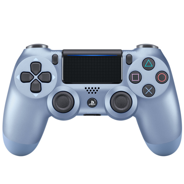 

Геймпад Sony DualShock v2 для Playstation 4 Titanium Blue (CUH-ZCT2E), Голубой, DualShock v2