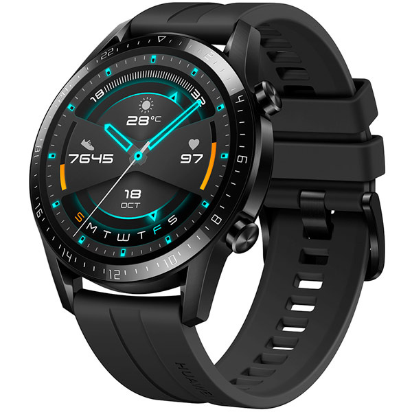 фото Смарт-часы huawei watch gt 2 black/black (ltn-b19s)