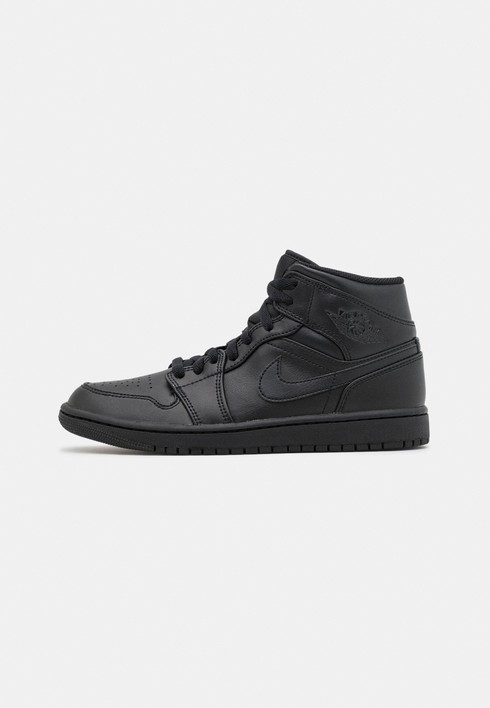 

Кеды мужские Jordan Air 1 Mid черные 52.5 EU (доставка из-за рубежа), Черный, Air 1 Mid