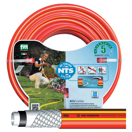фото Шланг для полива fitt coral 1/2" 25 м