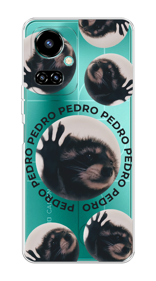 

Чехол на Tecno Camon 19/19 Pro 4G "Pedro енот", 301650-1