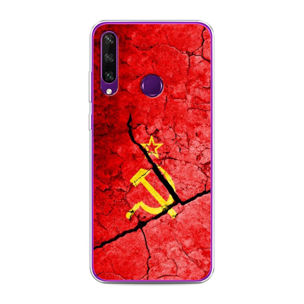 

Чехол Awog на Huawei Y6p "СССР", Красный;черный;желтый, 6103250-5