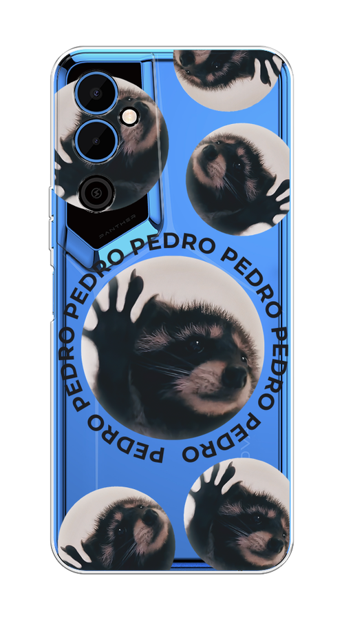 

Чехол на Tecno Pova Neo 2 "Pedro енот", Черный;бежевый;прозрачный, 302450-1