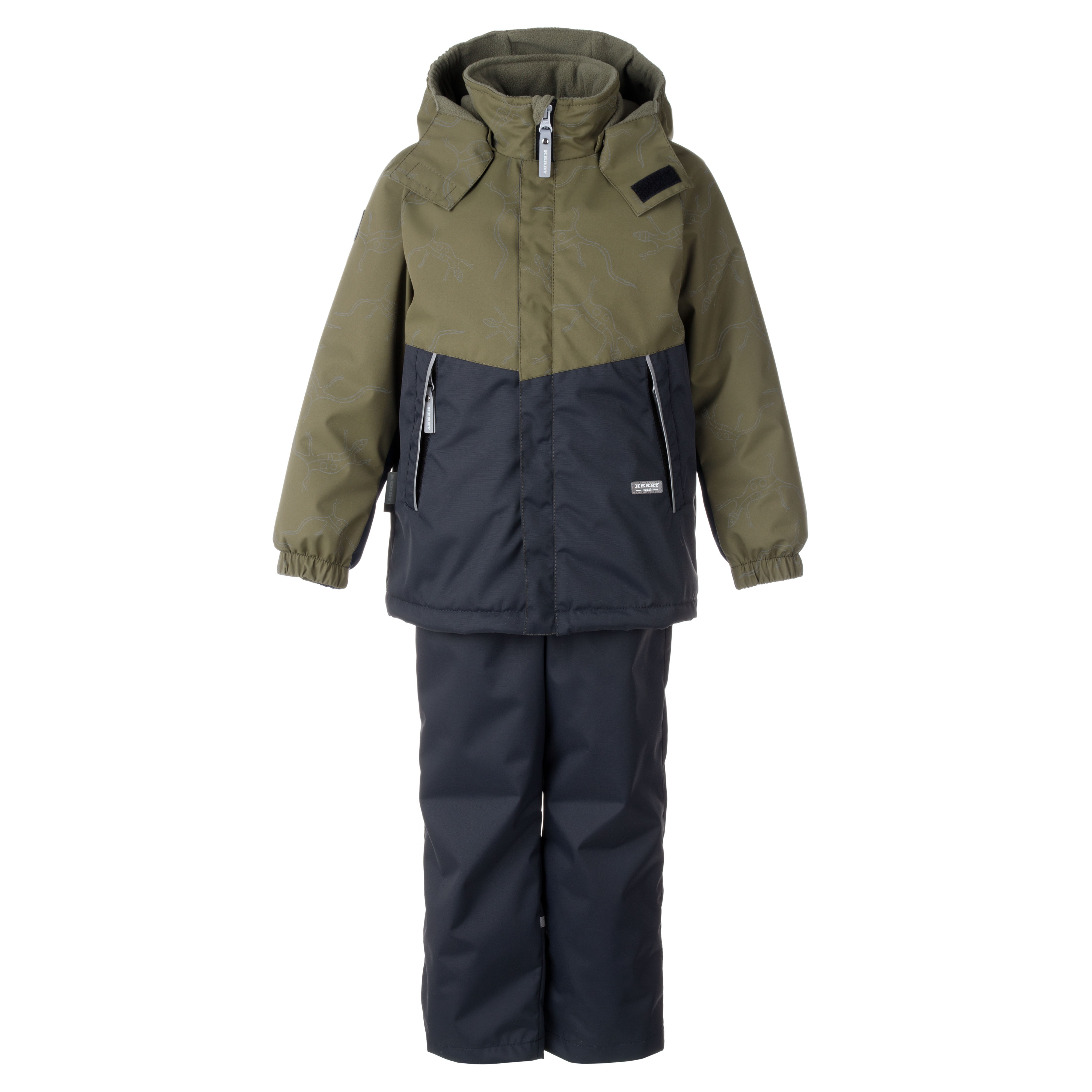 

Комплект верхней одежды детский KERRY K23030, хаки, 122, K23030