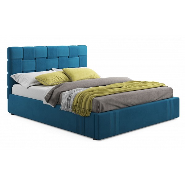 

Кровать двуспальная Tiffany с матрасом Promo B Cocos 2000x1600, Синий, Tiffany с матрасом Promo B Cocos 2000x1600
