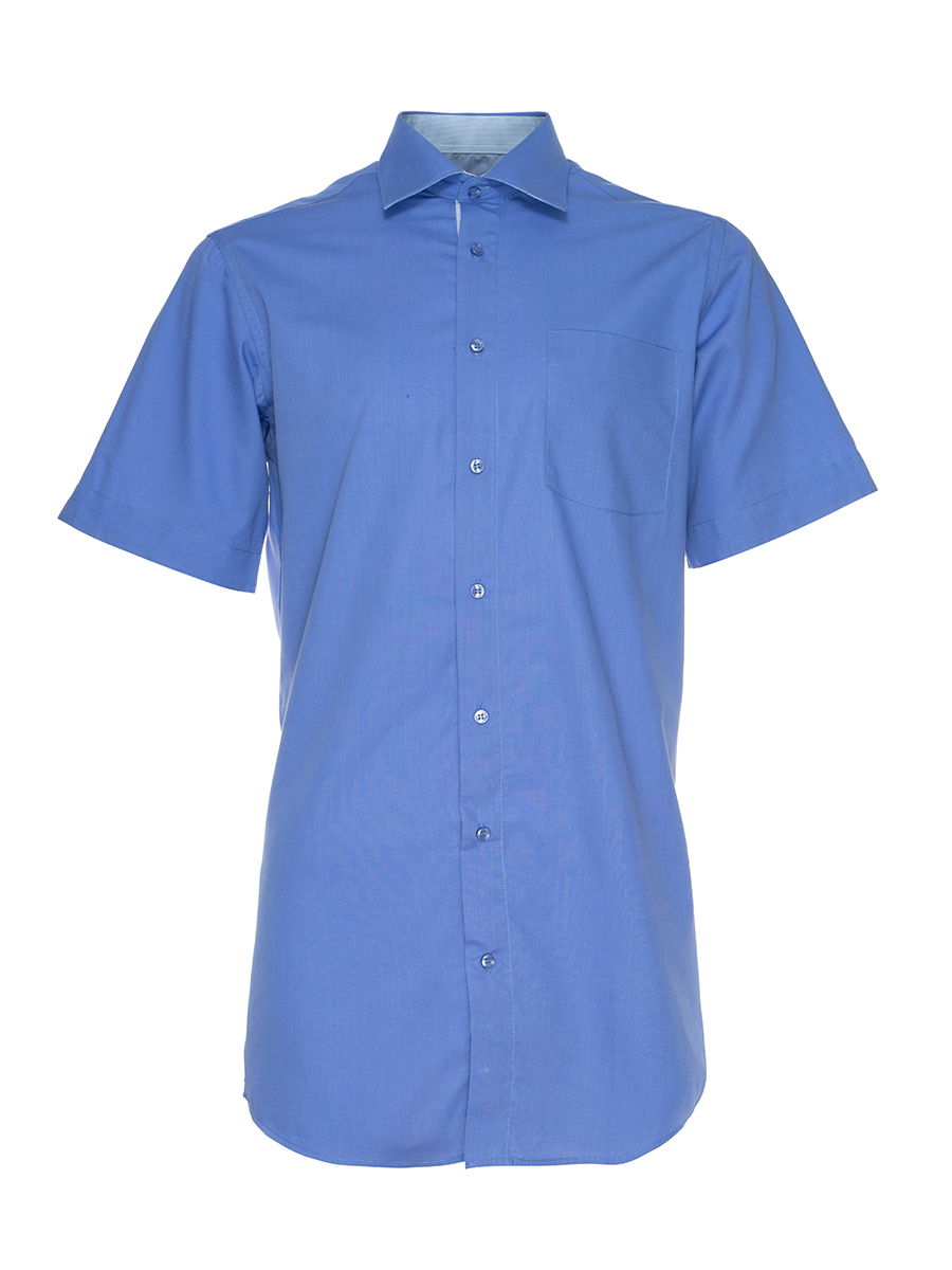 Рубашка мужская Imperator Denim 31-K синяя 44/170-178