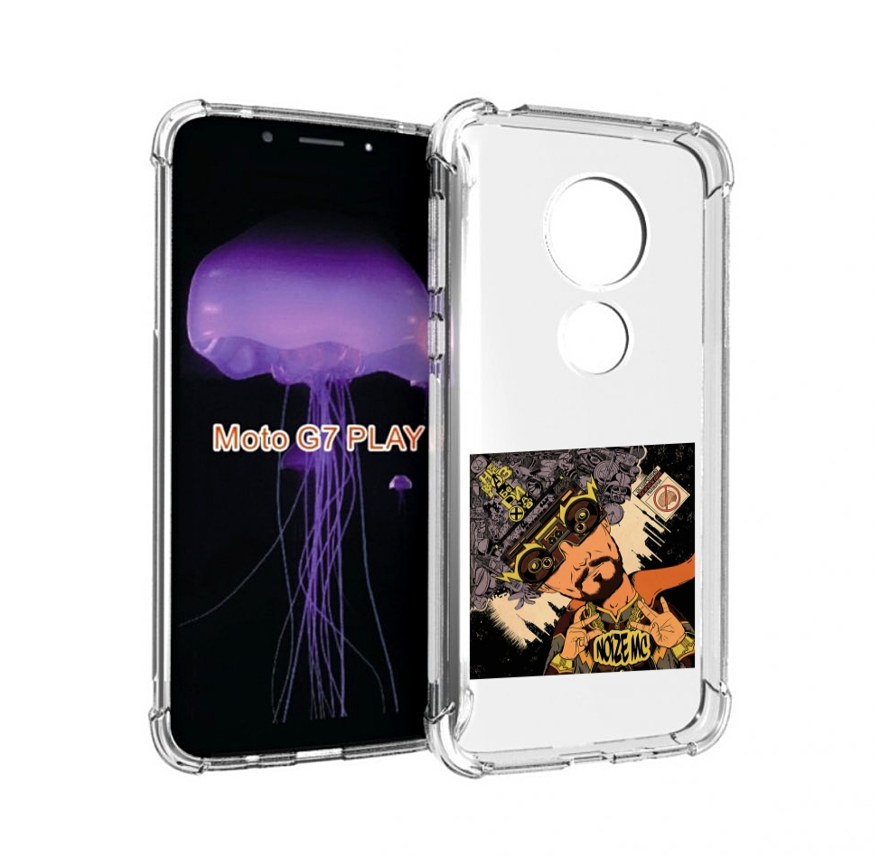 

Чехол MyPads Неразбериха Noize MC для Motorola Moto G7 Play, Прозрачный, Tocco