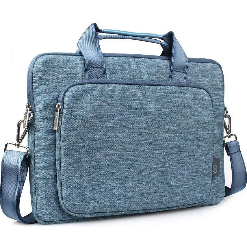 фото Сумка для ноутбука унисекс wiwu gent carrying case 15" синяя