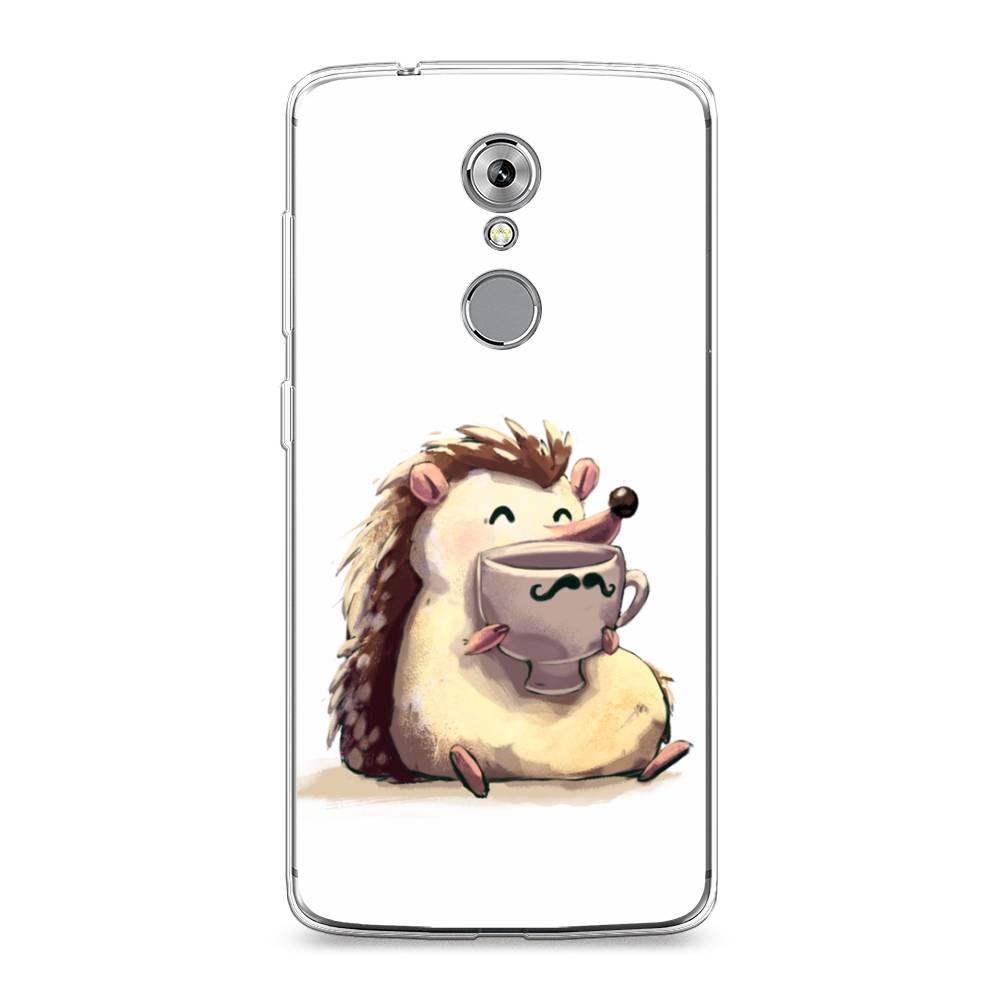 

Чехол Awog на ZTE Axon 7 / ЗТЕ Аксон 7 "Еж кофеман", Разноцветный, 131450-10