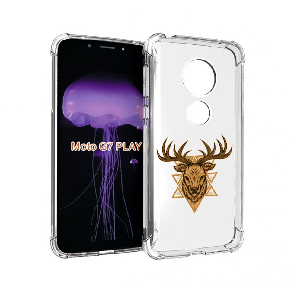 

Чехол MyPads Олень для Motorola Moto G7 Play, Прозрачный, Tocco
