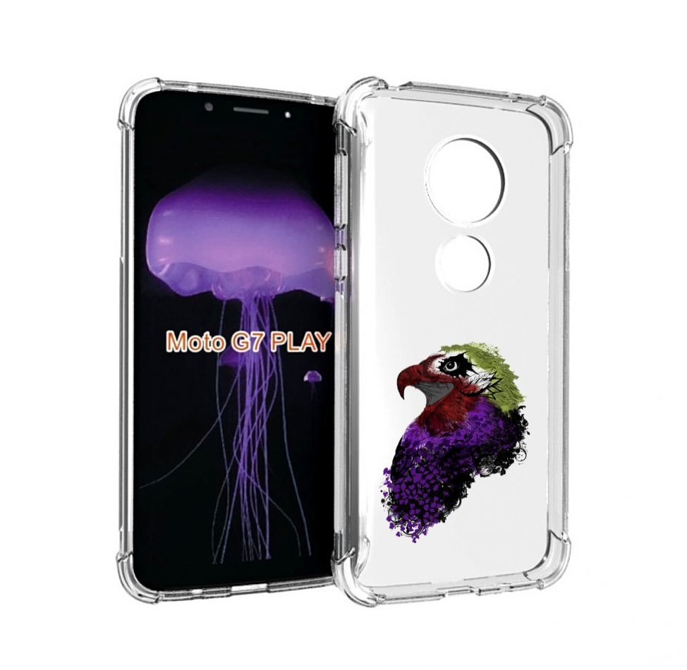 

Чехол MyPads Орел для Motorola Moto G7 Play, Прозрачный, Tocco