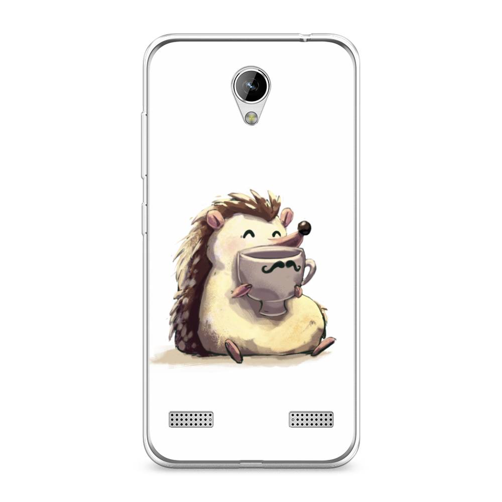 

Чехол Awog на ZTE Blade A520 / ЗТЕ Блэйд A520 "Еж кофеман", 132050-10