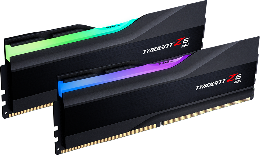 фото Оперативная память g.skill trident z5 rgb ddr5 6000mhz pc-48000 cl40 - kit (2x16gb)