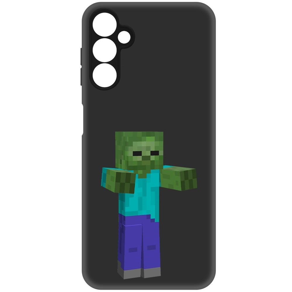 

Чехол-накладка Софт Minecraft-Гигант для Samsung Galaxy A14 4G (A145), Черный