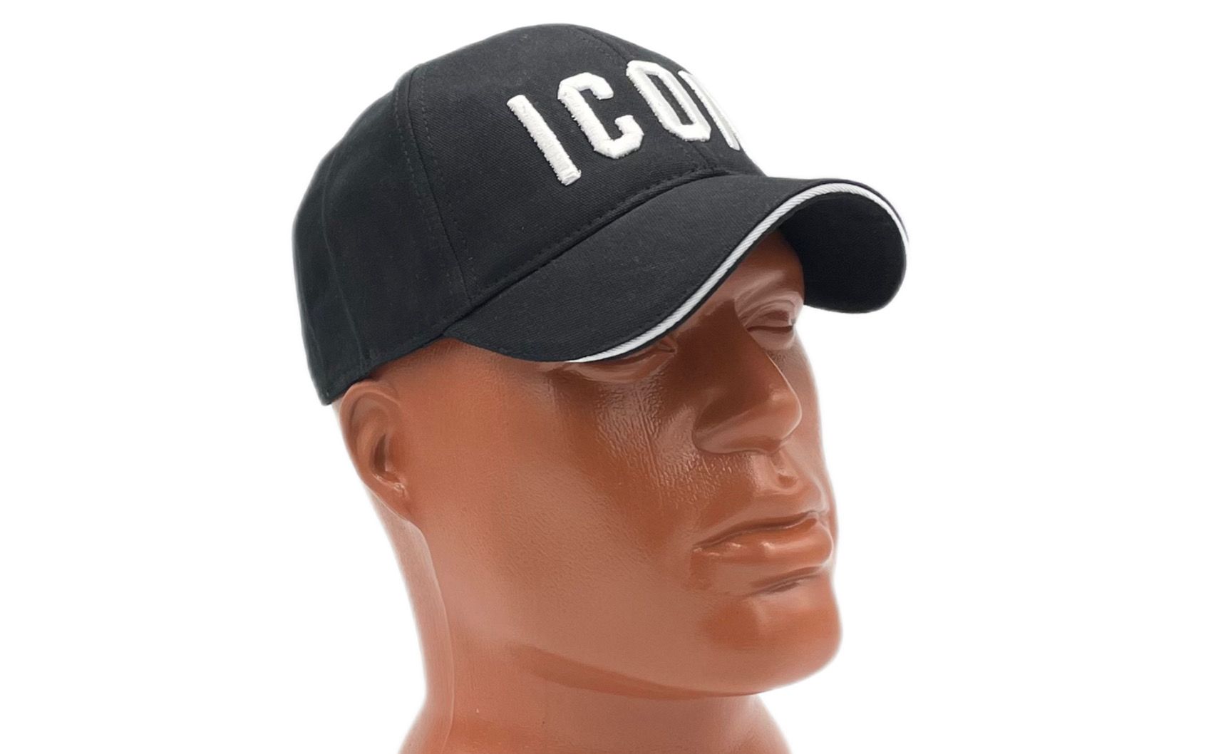 

Бейсболка мужская ICON 95612235779277 черная, р, Черный, 95612235779277