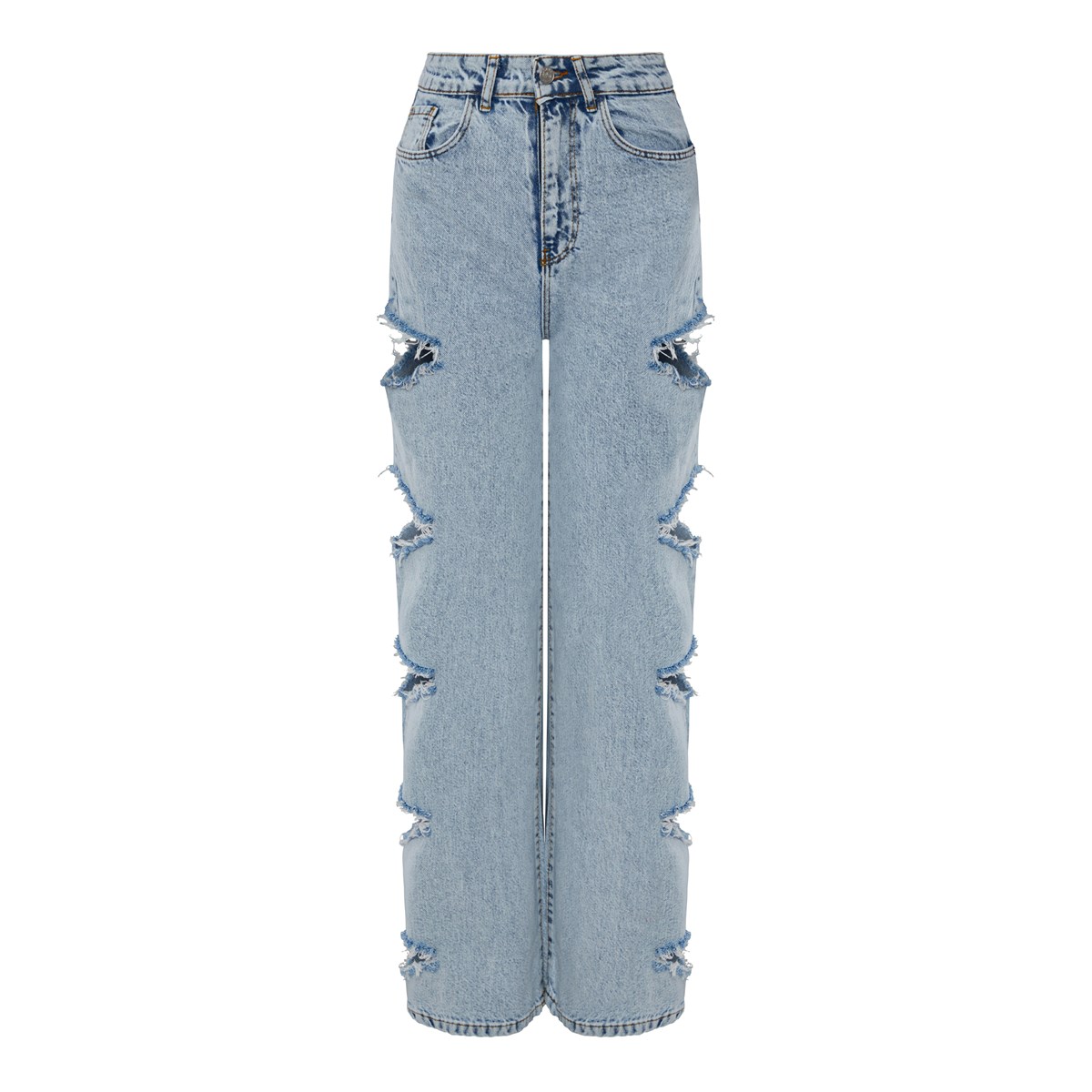 

Джинсы женские A.T.JEANS 32095 голубые 25, Голубой, 32095