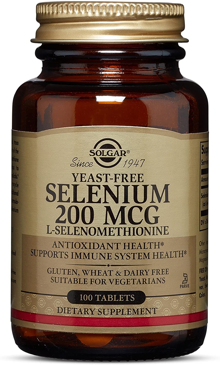 Купить Селен Solgar Selenium Yeast Free 200 мкг таблетки 100 шт.