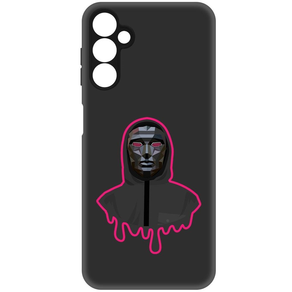 

Чехол-накладка Софт Игра в кальмара-Ведущий для Samsung Galaxy A14 4G (A145), Черный