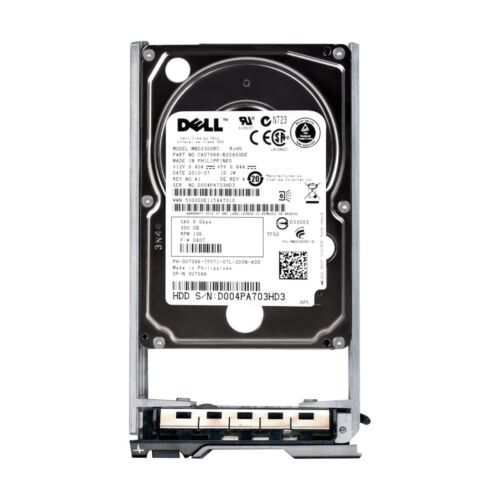 HDD Dell Жесткий диск Dell 300GB 10K 2.5 SAS 6G 0U706K 300 ГБ (0U706K)