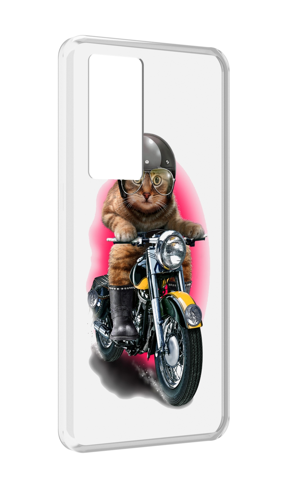 

Чехол MyPads мото-кот для Realme GT Master Explorer Edition, Прозрачный, Tocco